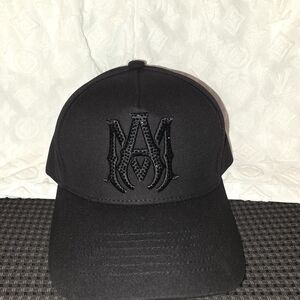 AMIRI Black Logo Cap